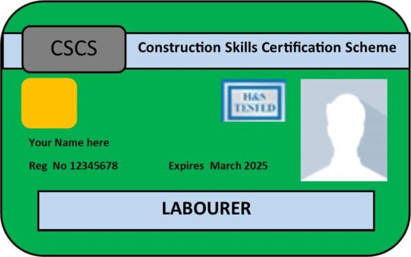 Our CSCS Cards - Book Your Training Today - Multi Trades Training